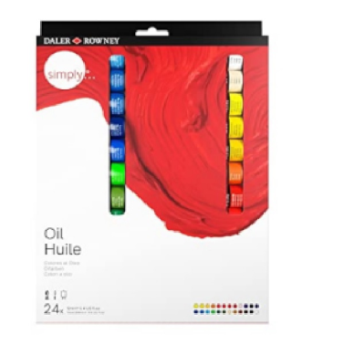 Oleo Simply 12ml C/24 D1185000124 Daler Rowney